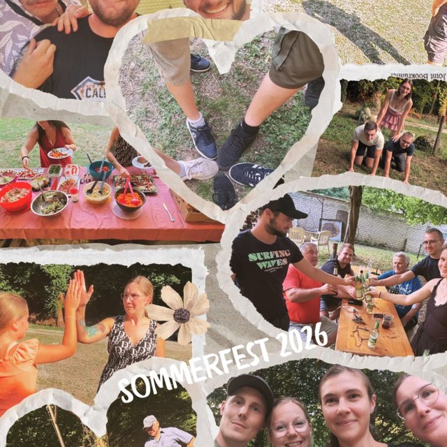 Collage vom Sommerfest 2026 der Moorgeischder